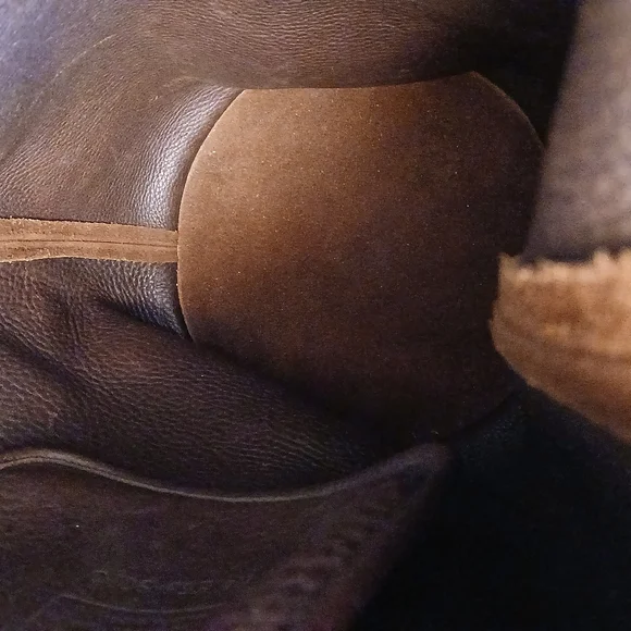 Coach Berkeley Reverse Suede Duffle Sac, Mahogany! - Picture 6 of 9